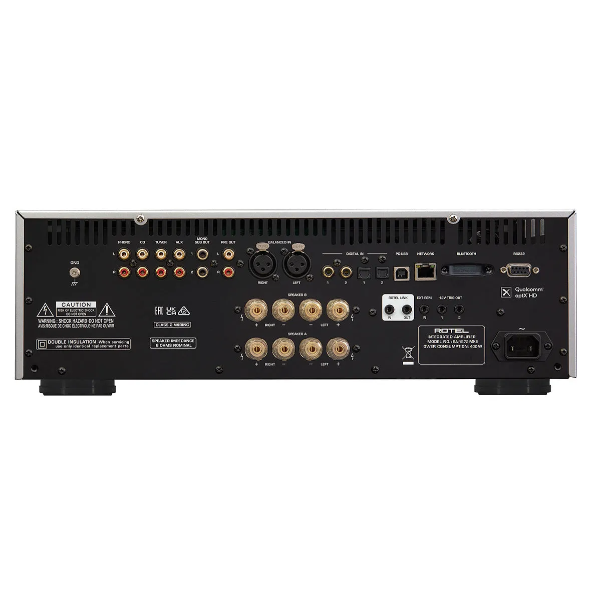 Rotel RA-1572MKII Integrated Amplifier (Silver)
