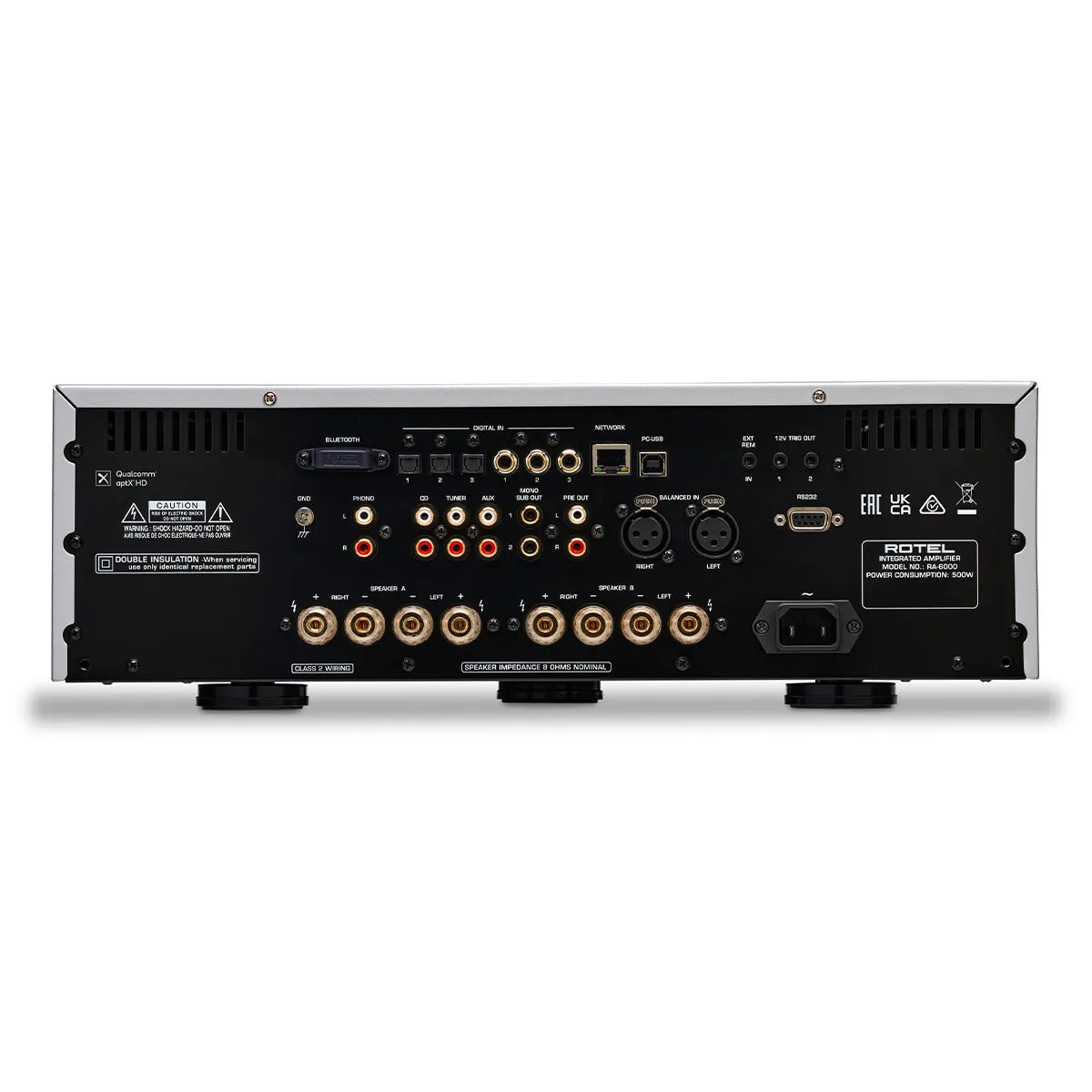 Rotel RA-6000 Integrated Amplifier (Silver)