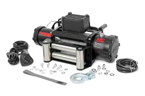 Rough Country PRO9500 Steel Cable Electric Winch - 9,500 lbs. 100 ft. Line Length
