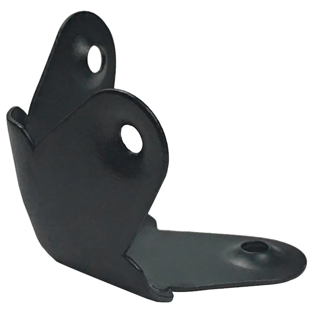 SACR507 - 8 Pack of Universal Black Metal Corners for PA Speakers and Subwoofer Cabinets - 4 Front and 4 Back Corners