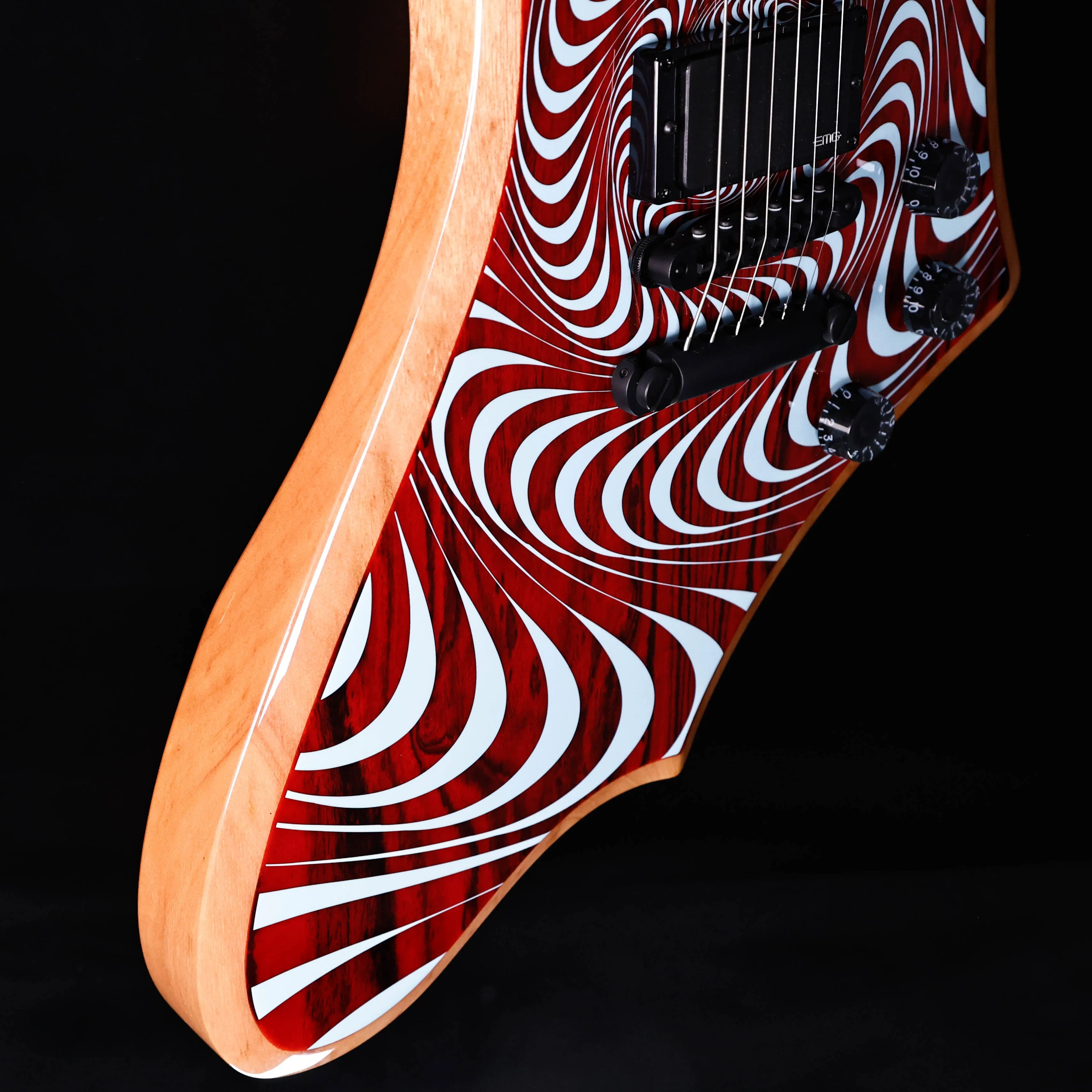 Schecter 4576 Zakk Wylde Audio Goregehn, Cocobolo Psychic Bullseye 8lbs 1.1oz