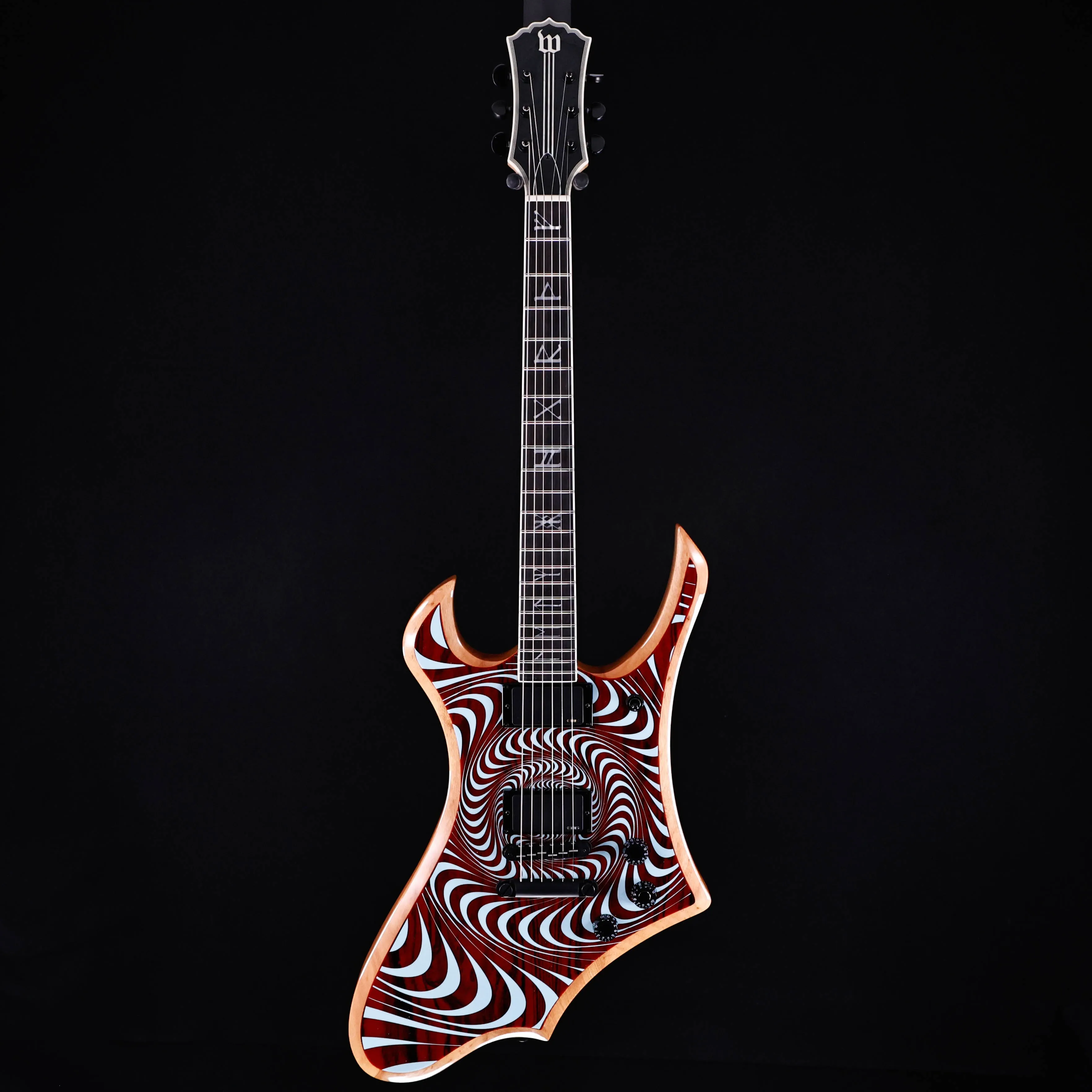 Schecter 4576 Zakk Wylde Audio Goregehn, Cocobolo Psychic Bullseye 8lbs 1.1oz