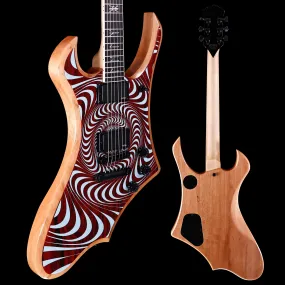 Schecter 4576 Zakk Wylde Audio Goregehn, Cocobolo Psychic Bullseye 8lbs 1.1oz