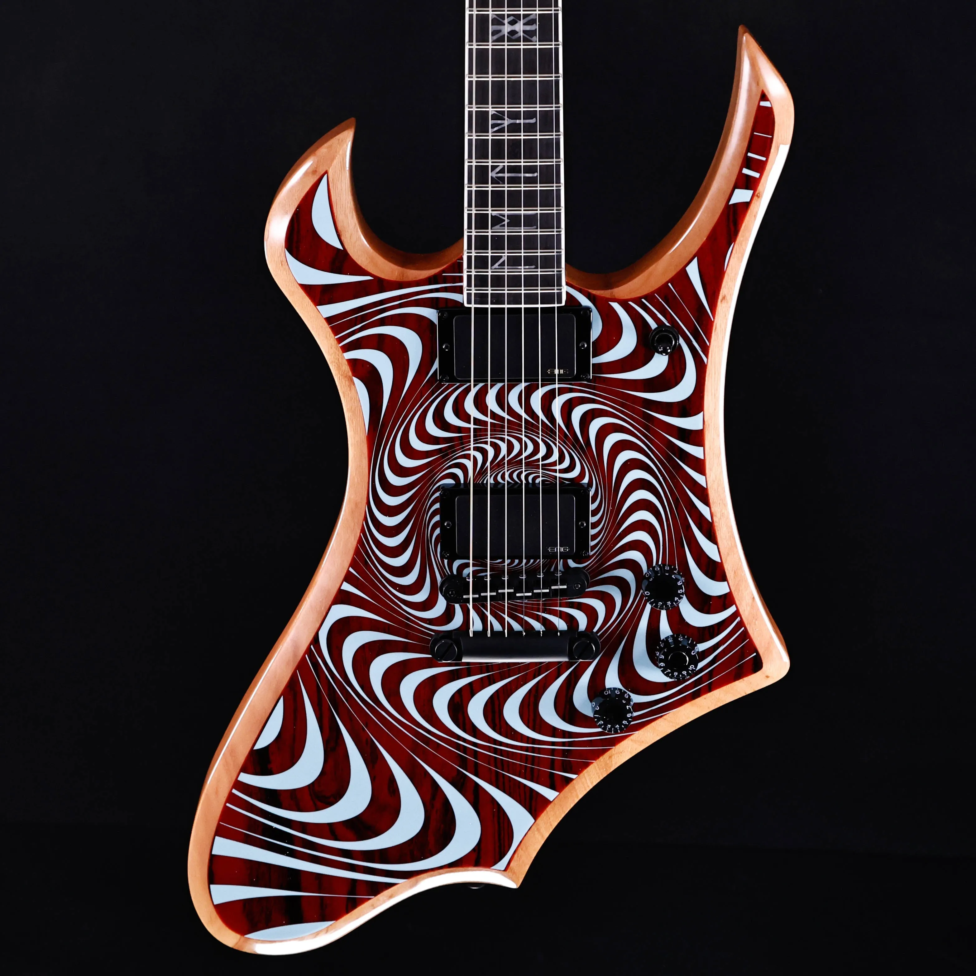 Schecter 4576 Zakk Wylde Audio Goregehn, Cocobolo Psychic Bullseye 8lbs 1.1oz