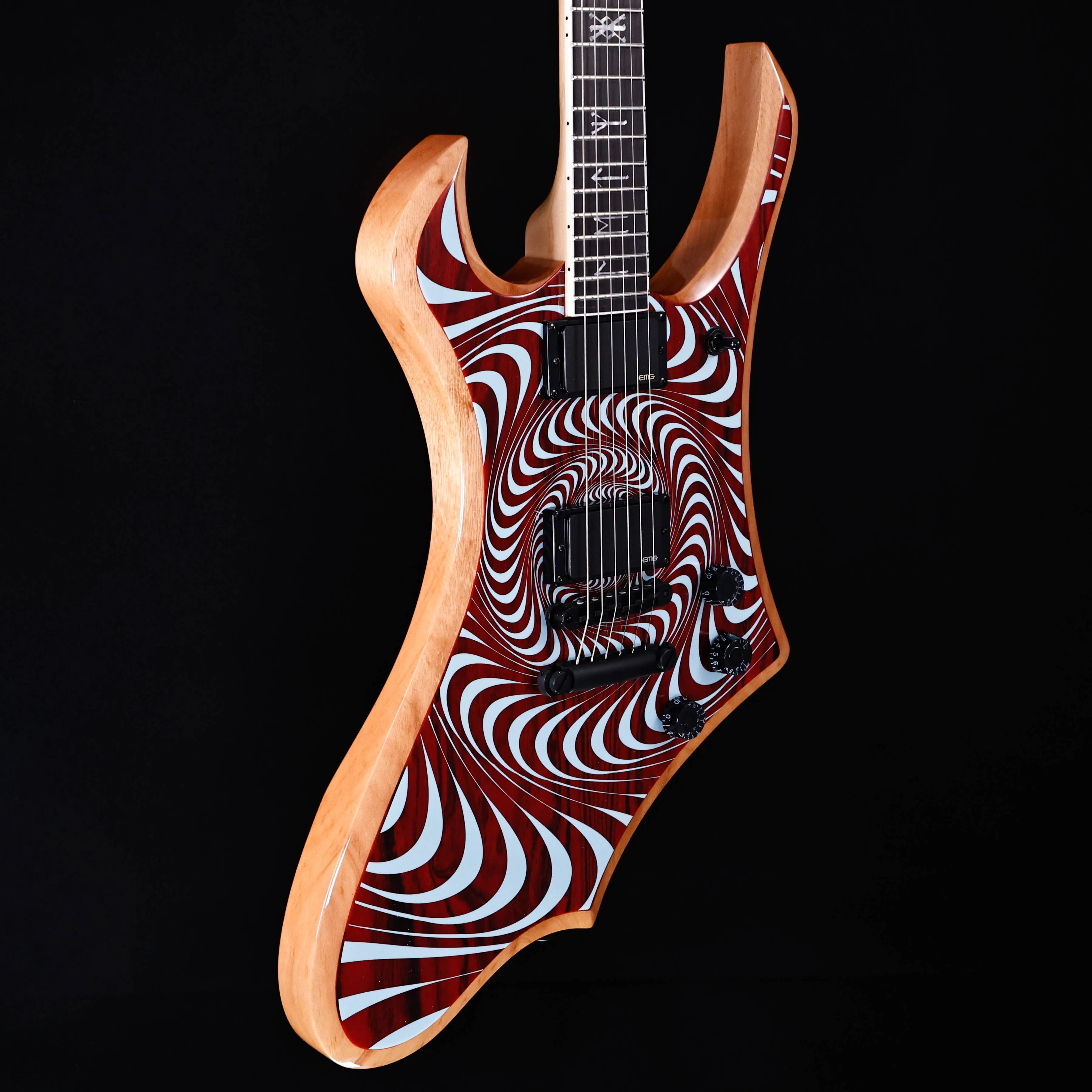 Schecter 4576 Zakk Wylde Audio Goregehn, Cocobolo Psychic Bullseye 8lbs 1.1oz