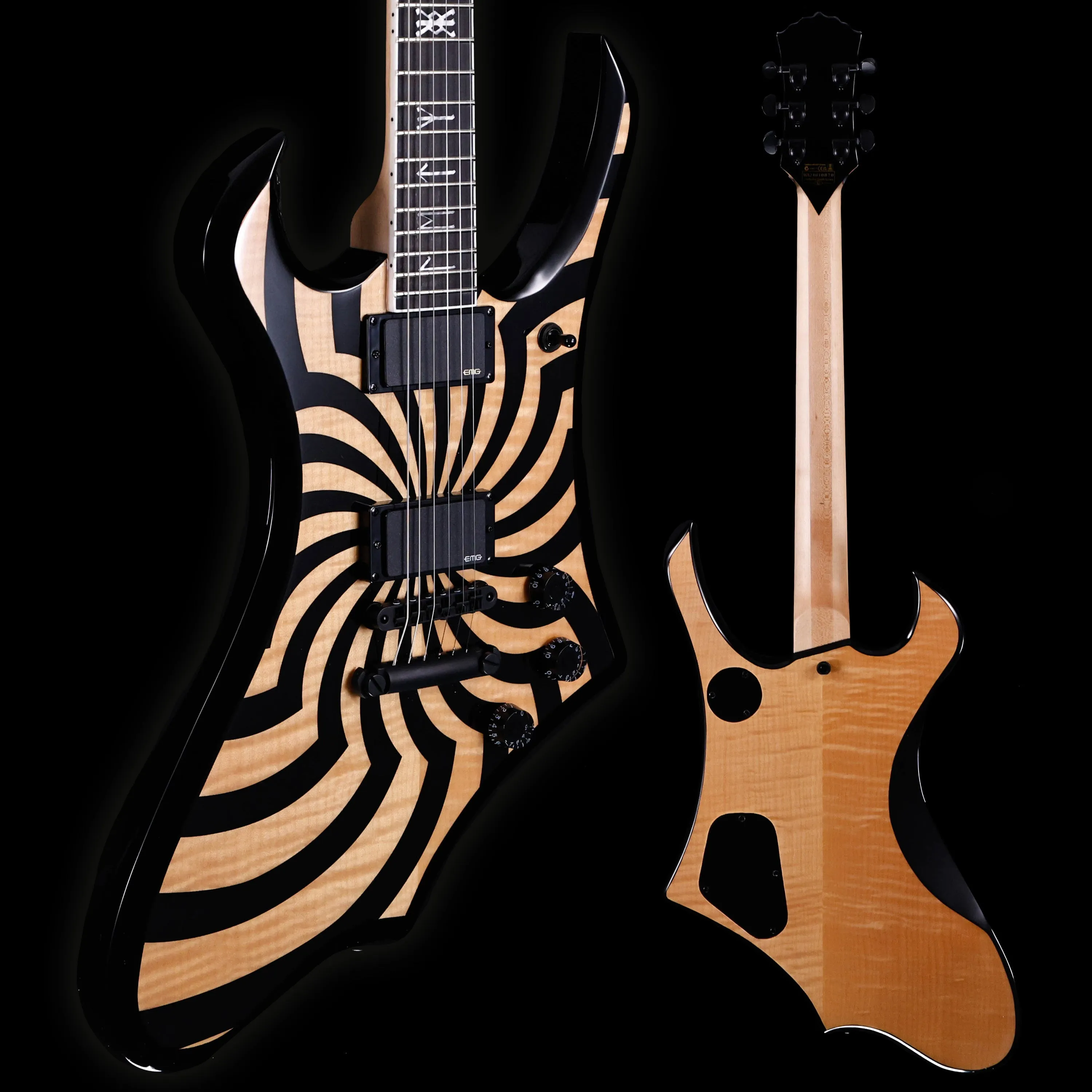 Schecter 4577 Zakk Wylde Audio Goregehn, Rawtop Buzzsaw 8lbs 6.9oz