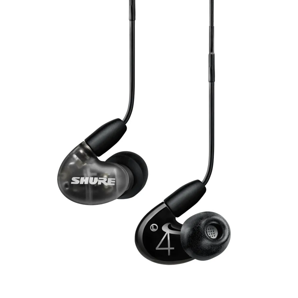 Shure AONIC 4 Wired Sound Isolating Earphones with Remote   Mic (Open Box)