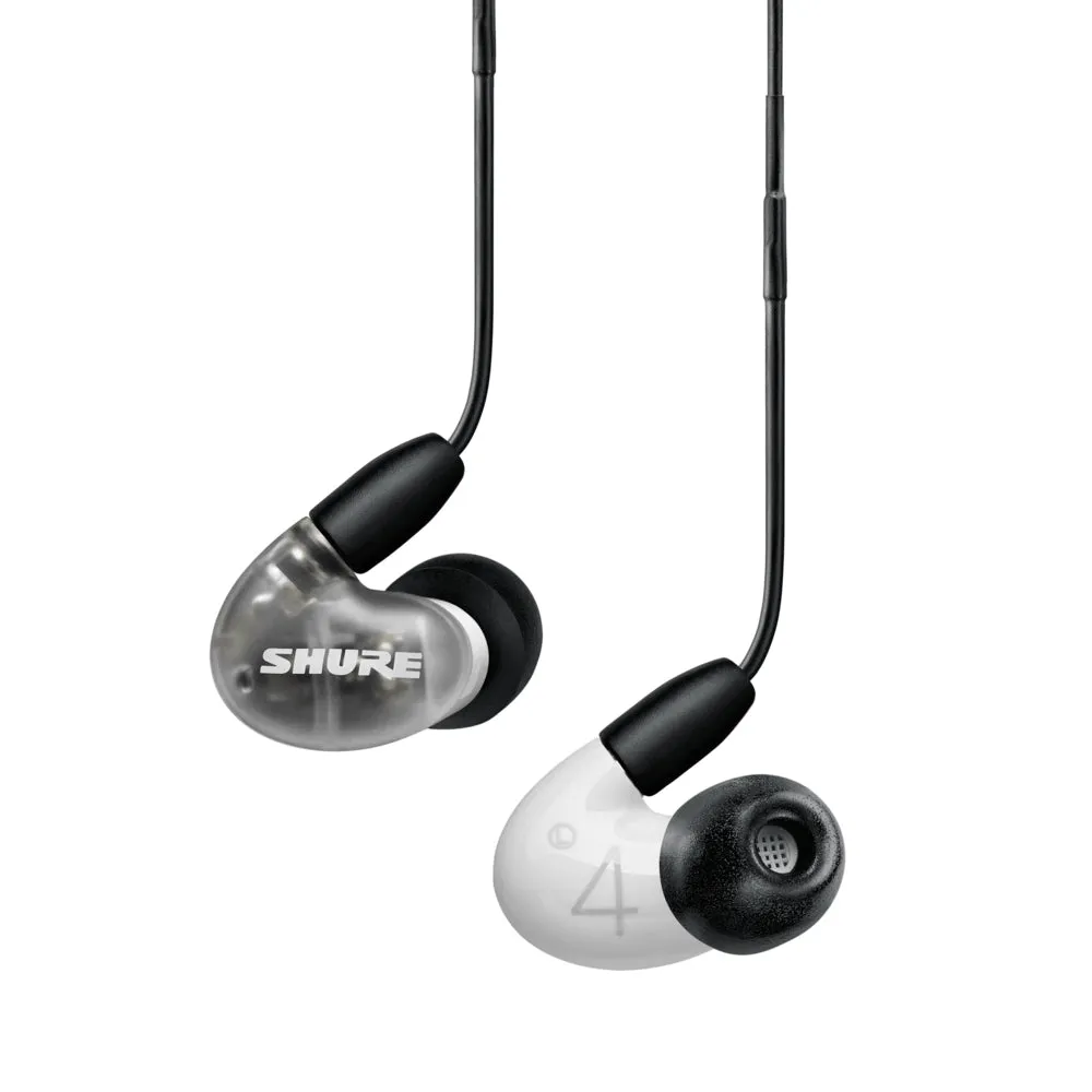Shure AONIC 4 Wired Sound Isolating Earphones with Remote   Mic (Open Box)