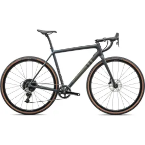 SPECIALIZED CRUX Comp Complete Bike Gravel Sram Rival - SATIN FOREST GREEN/METALLIC DEEP LAKE