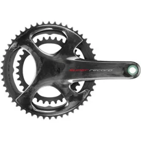 Super Record Bicycle Crankset - 175mm, 12-Speed, 53/39t, 112/146 Asymmetric BCD, Campagnolo Ultra-Torque Spindle Interface, Carbon