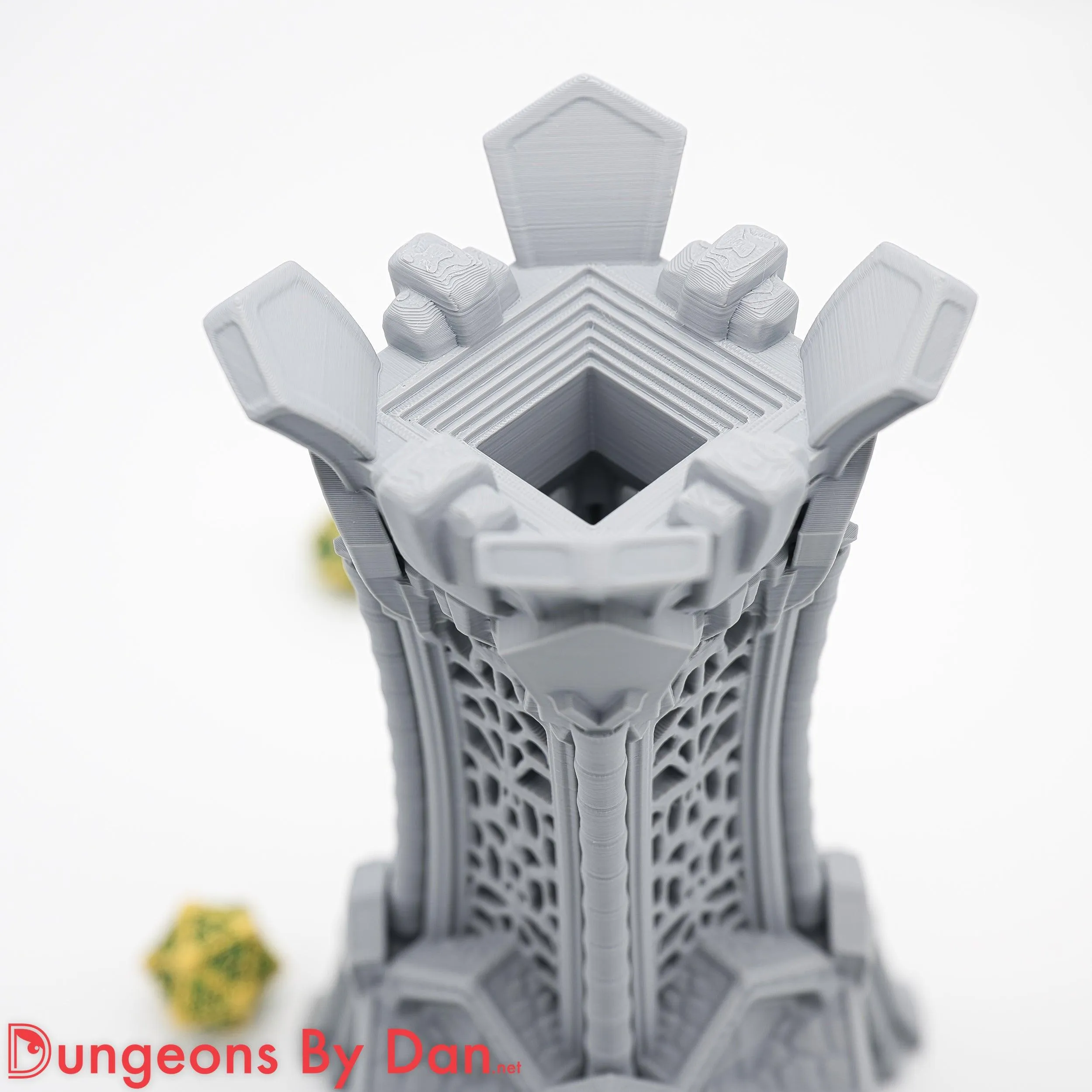 Temple Spire DnD Dice Tower