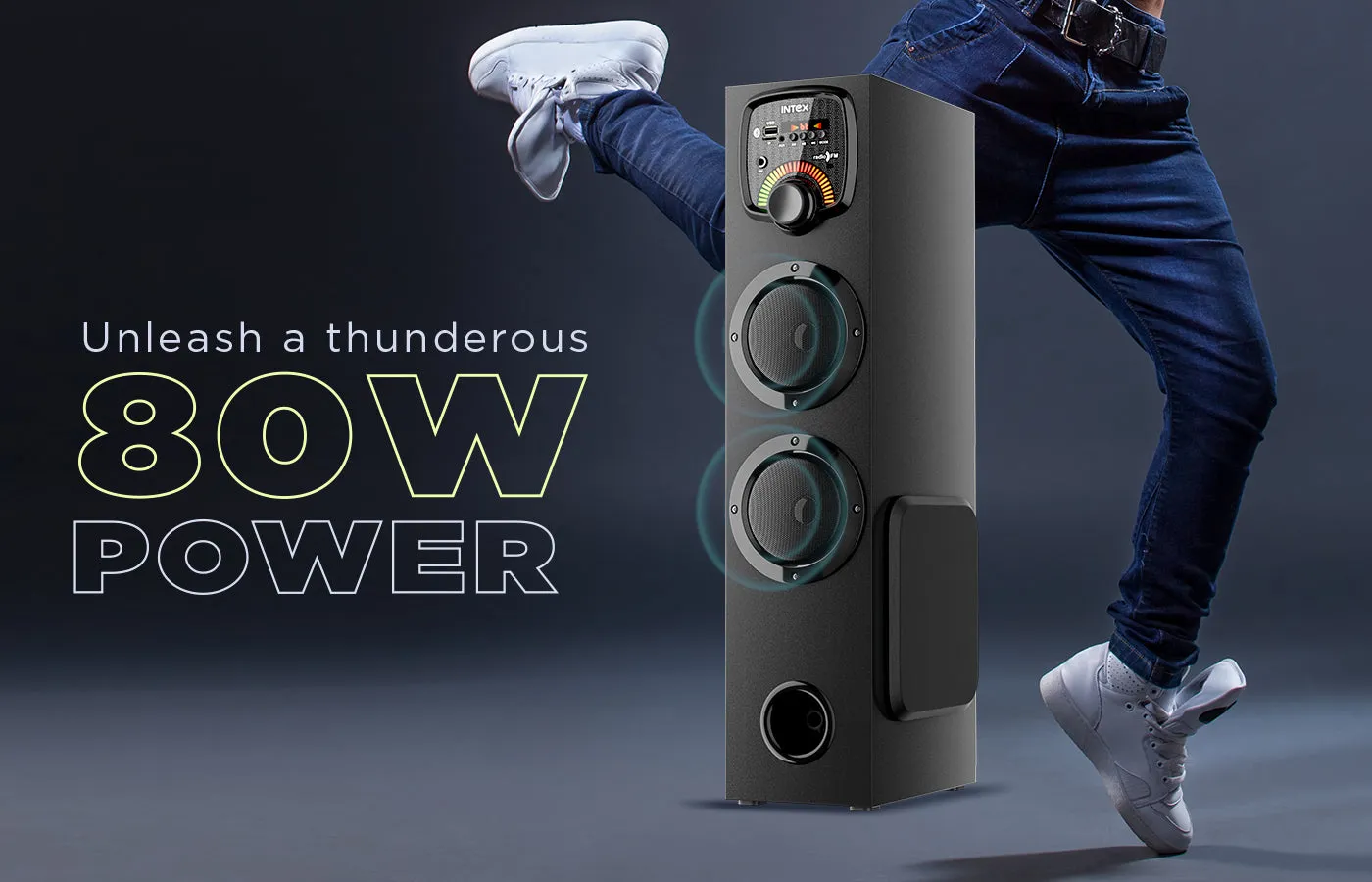 TW 11802 FMUB Tower Speaker