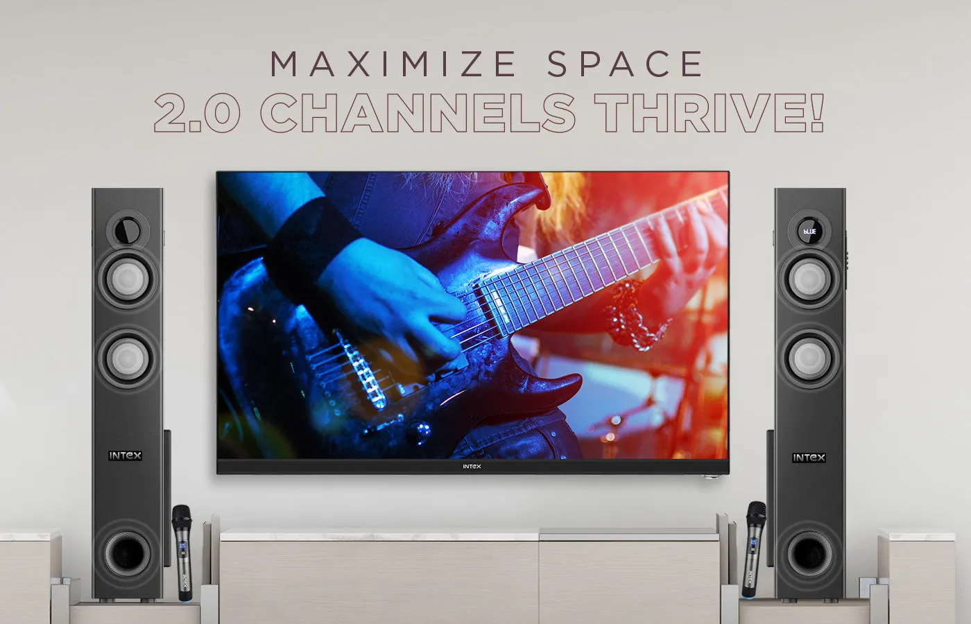 TW 13503 FMUB 150W 2.0 Tower Speaker