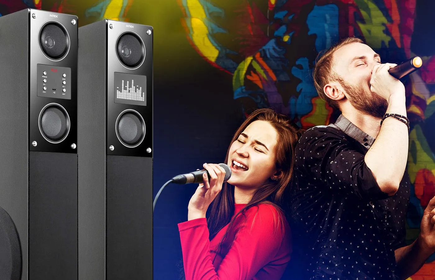 TW 16000 FMUB 160W 2.0 Tower Speaker
