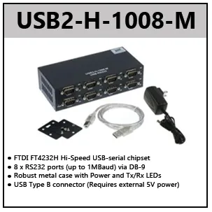 USB TO RS232 ADAPTERS (HIGH SPEED)