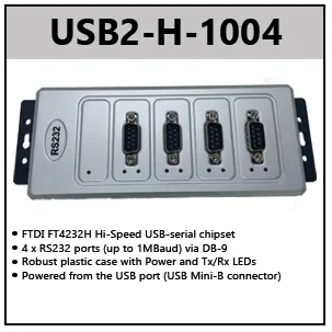 USB TO RS232 ADAPTERS (HIGH SPEED)