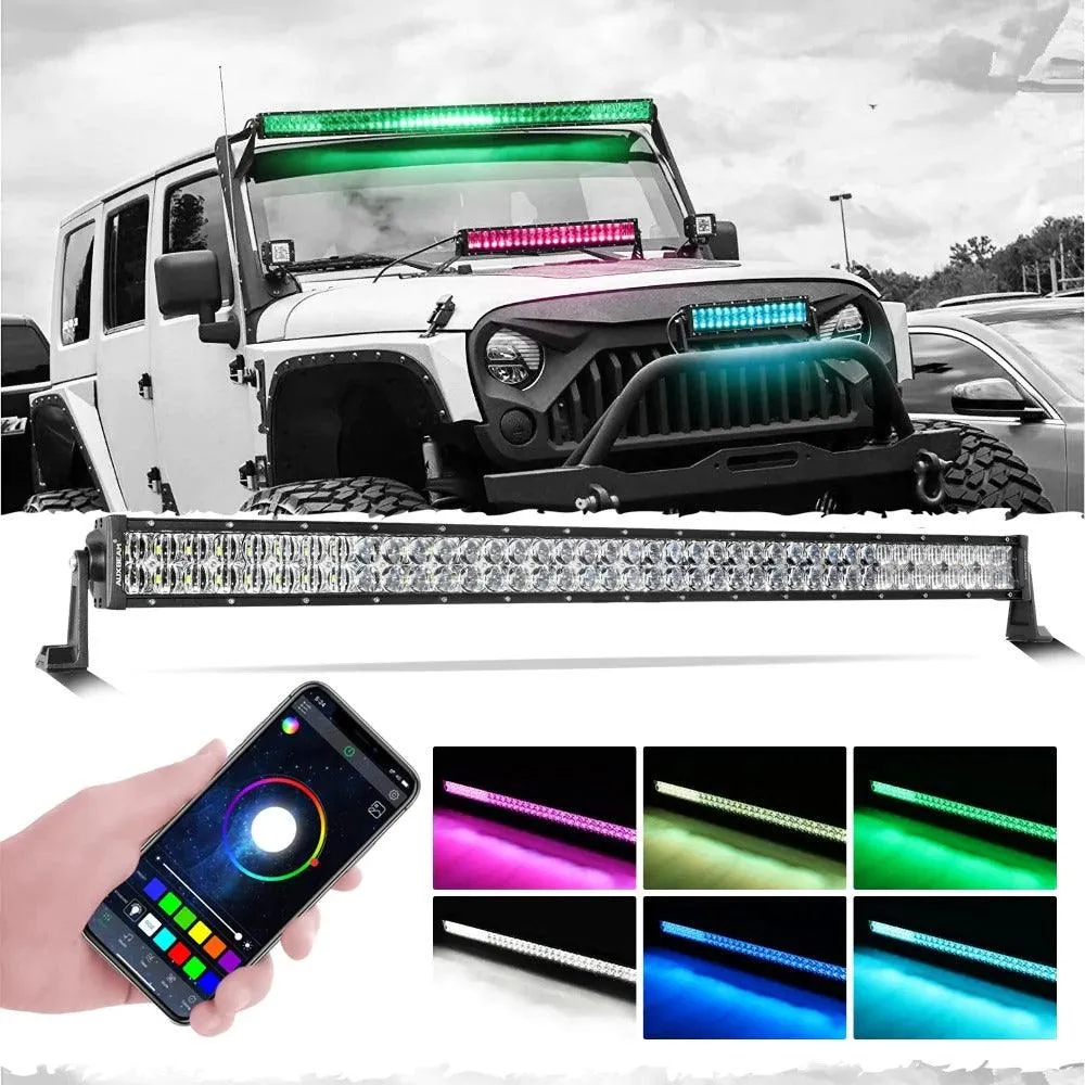 V-PRO SERIES RGBW OFF ROAD LED LIGHT BARS