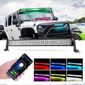 V-PRO SERIES RGBW OFF ROAD LED LIGHT BARS