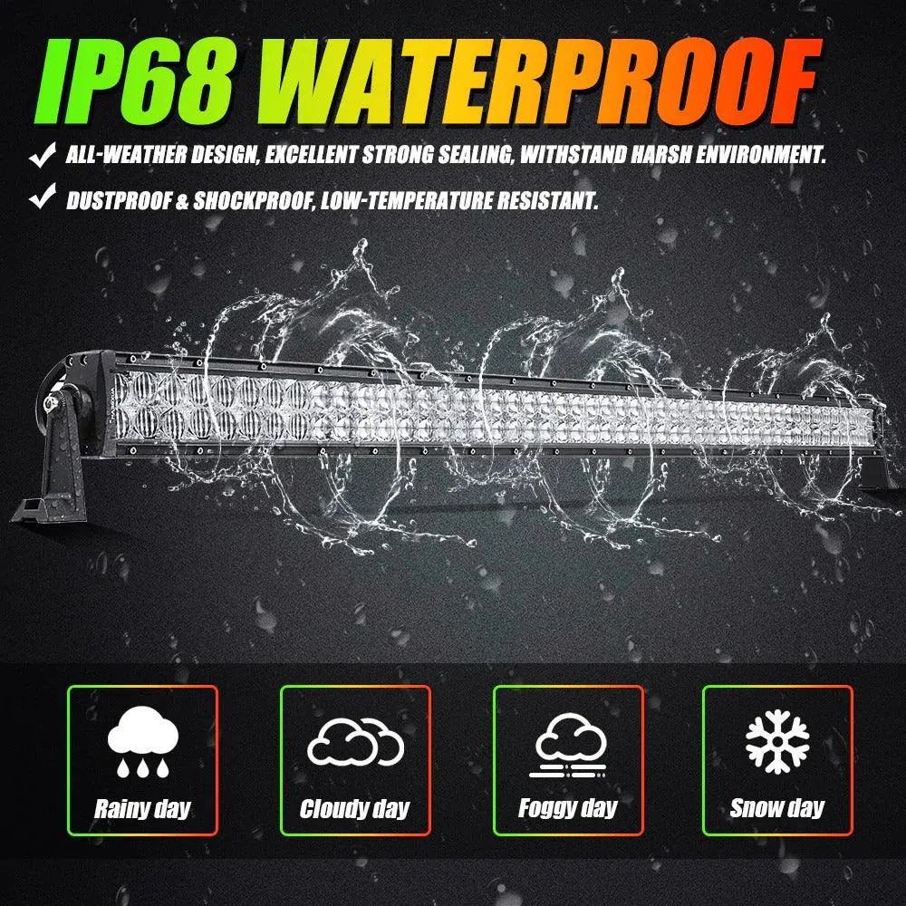 V-PRO SERIES RGBW OFF ROAD LED LIGHT BARS