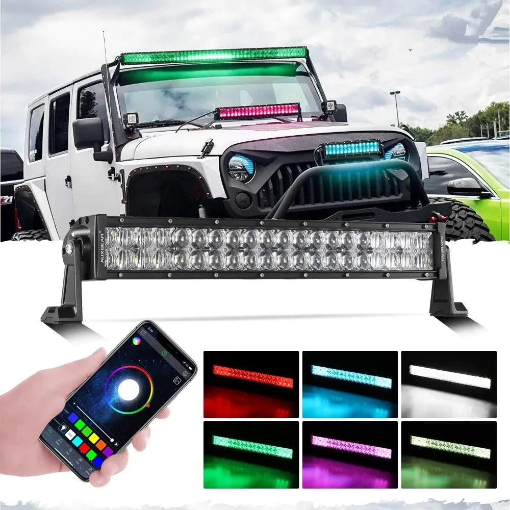V-PRO SERIES RGBW OFF ROAD LED LIGHT BARS