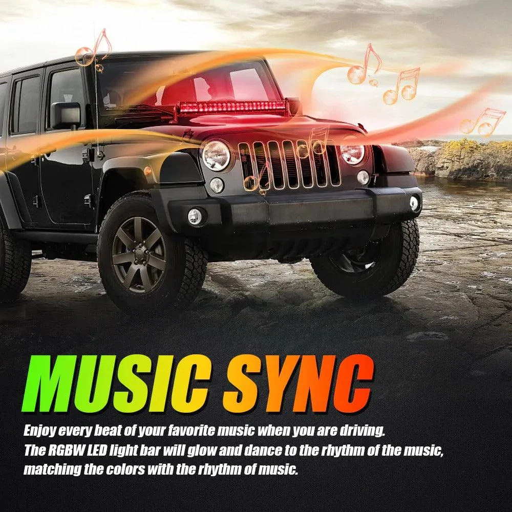 V-PRO SERIES RGBW OFF ROAD LED LIGHT BARS