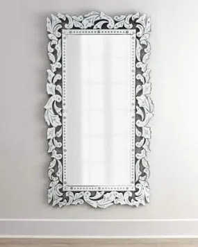 Venetian Design Extra Clear Venetian Mirror VD-785 | 48 X 24 Inches | Mirrors for Living Room | Made in India