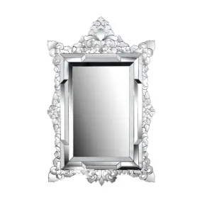 Venetian Design Extra Clear Venetian Mirror VD-787 | 41 X 31 Inches | Mirrors for Living Room | Made in India