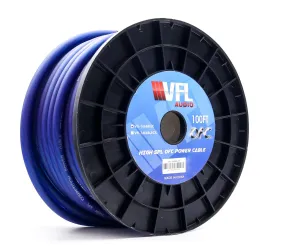 VFL 4 Gauge OFC Wire 100ft Roll