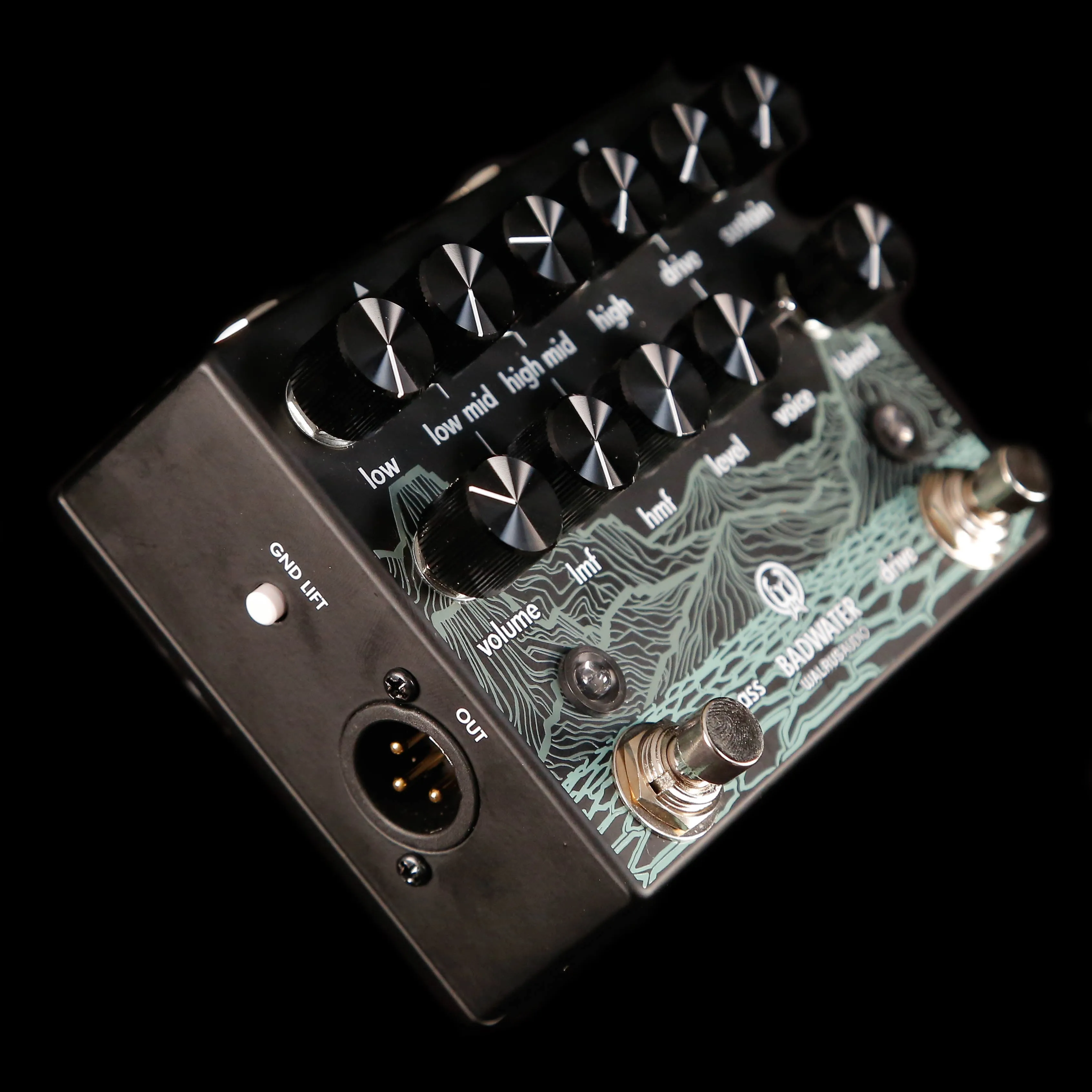 Walrus Audio Badwater Bass Pre-Amp D.I.