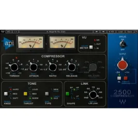 Waves API 2500 Stereo Compressor Plug-in