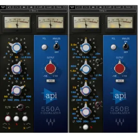 Waves API 550 A   API 550 B Equalizer Plug-in Suite