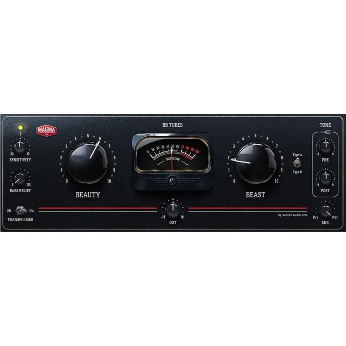 Waves BB Tubes Saturation Plug-in