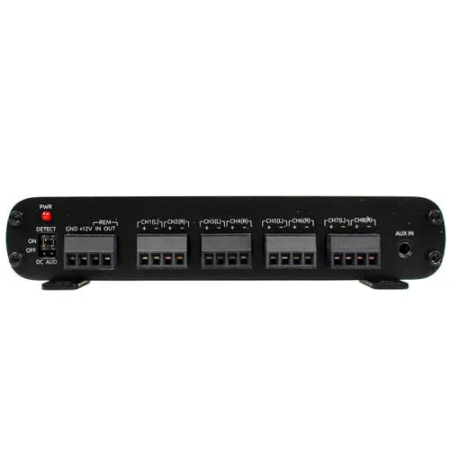 Wavtech 8 Channel Line Input Output Converter with Multi Function Remote Link8