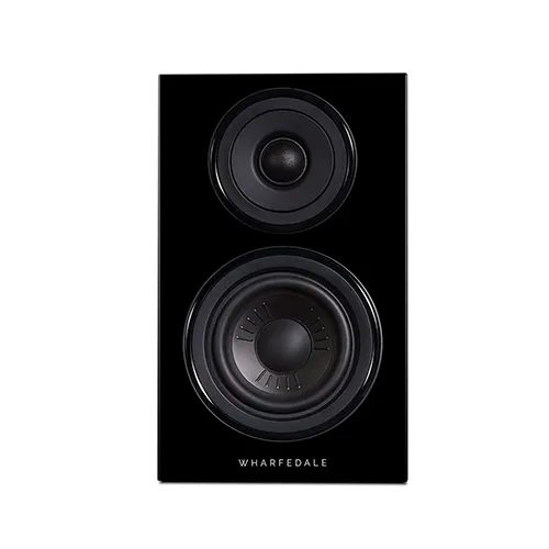 Wharfedale Diamond 12.0 Bookshelf speaker Compact 2 way with rear port (Pair) Walnut Pearl