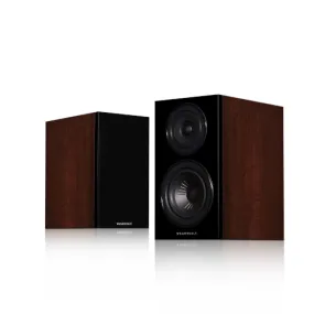 Wharfedale Diamond 12.0 Bookshelf speaker Compact 2 way with rear port (Pair) Walnut Pearl