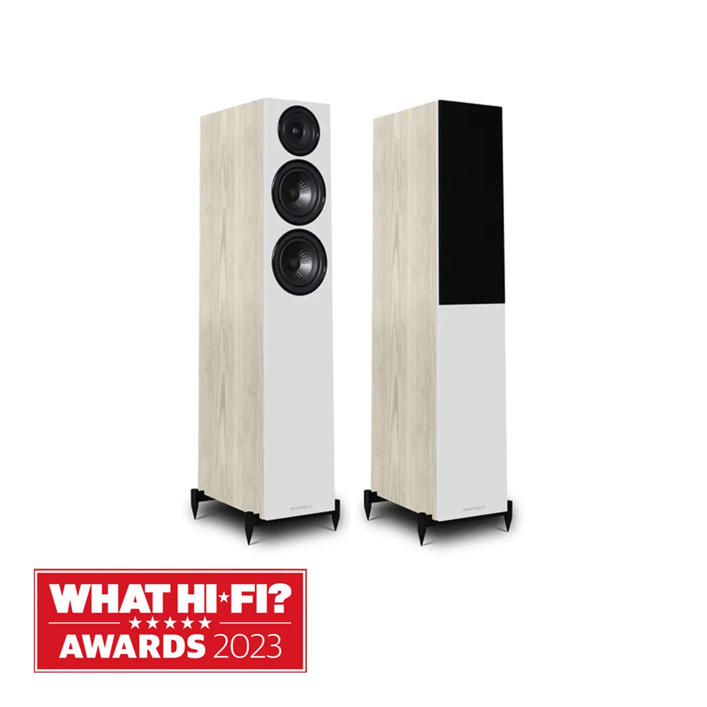 Wharfedale Diamond 12.3 Floor standing Speaker (pair) Light Oak