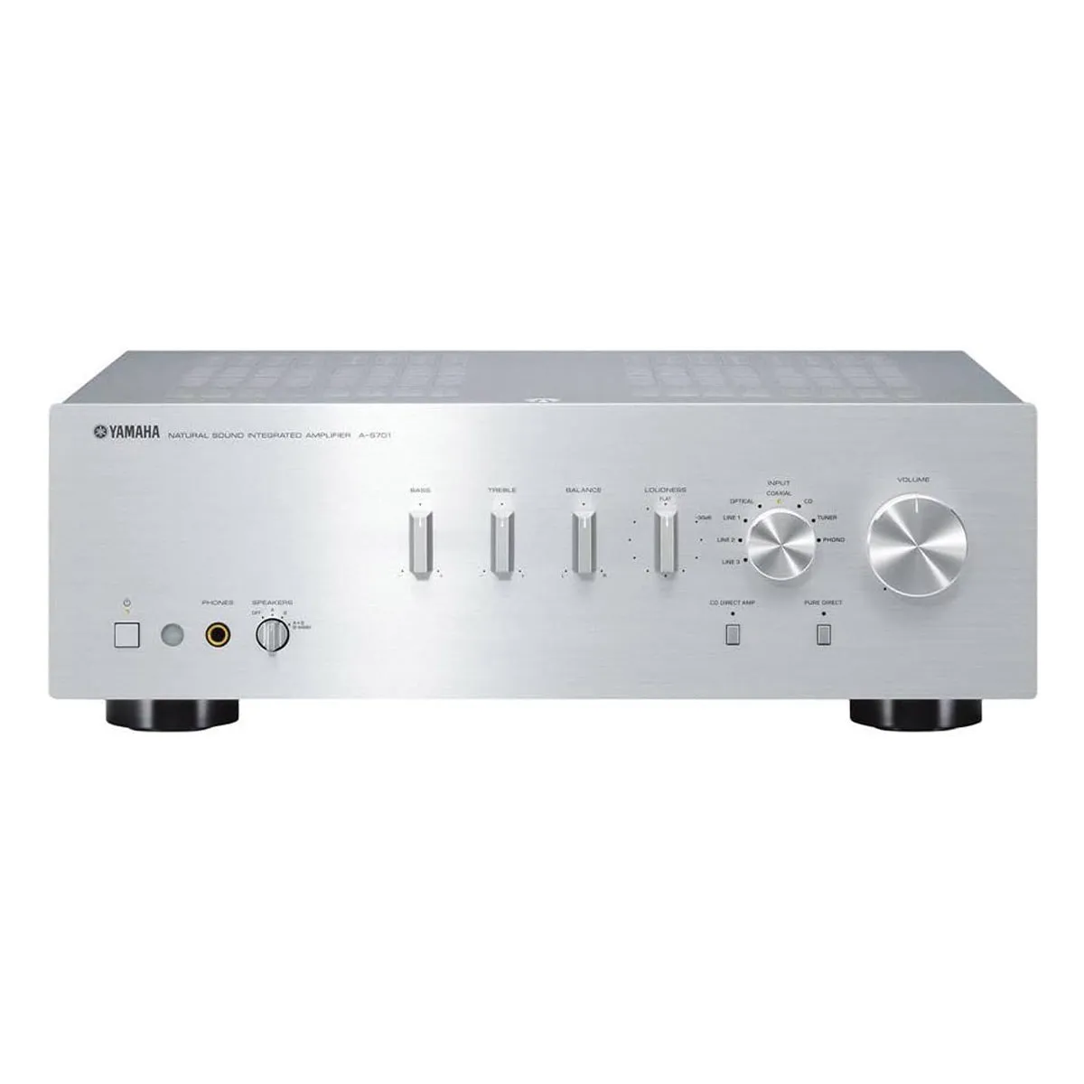 Yamaha A-S701SL Integrated Amplifier (Silver)