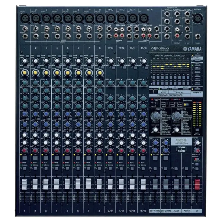 Yamaha EMX5016CF 16 Channel  Powered Mixer