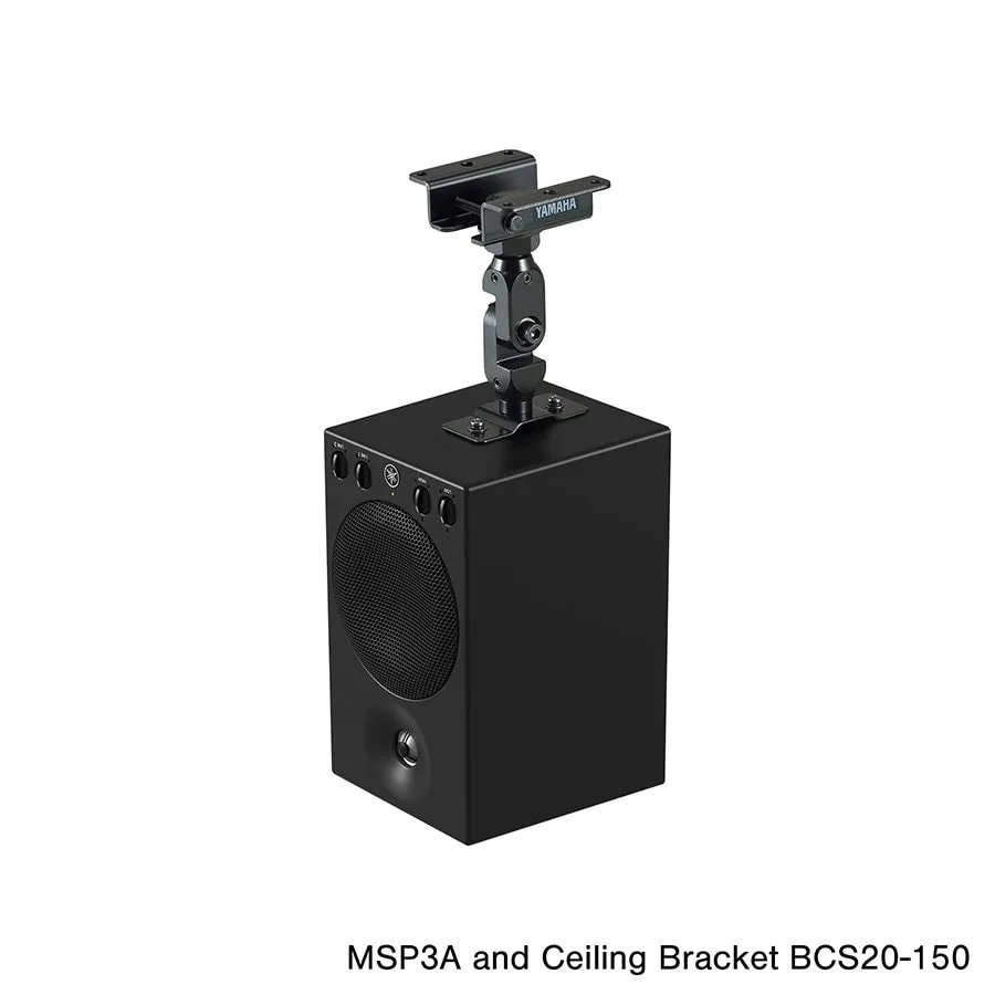 Yamaha MSP3A 2-way Powered Monitor Speaker System, 4" speaker
