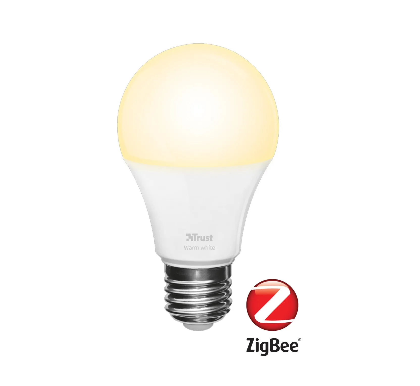 Zigbee Dimmable LED Bulb (E27) Warm White, ZLED-2709, Trust Smart Home