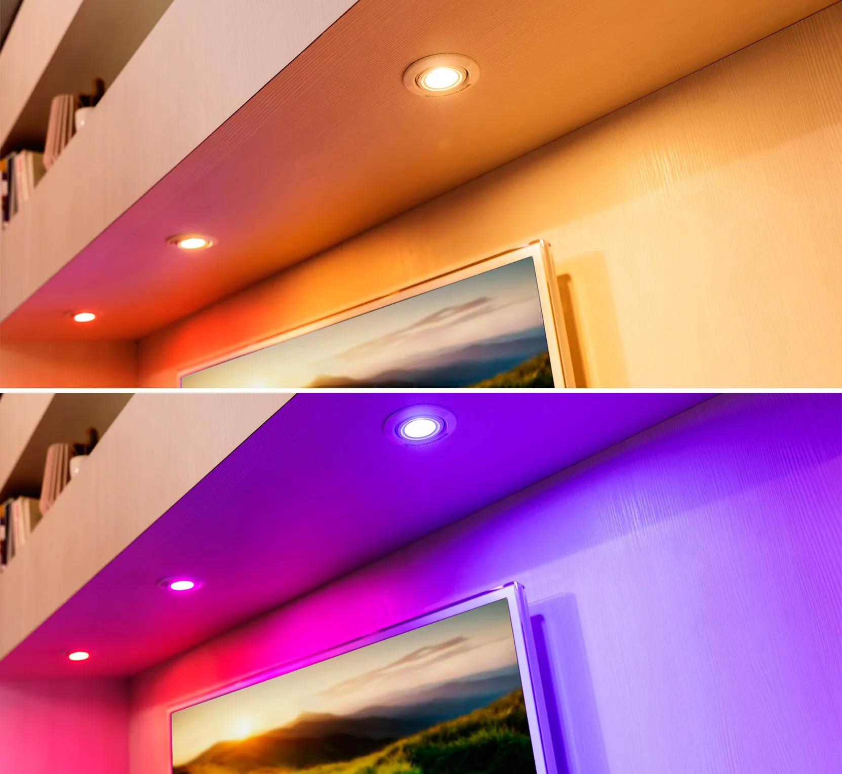 Zigbee RGB Multicoloured LED Downlight (GU10), ZLED-RGBG6, Trust Smart Home