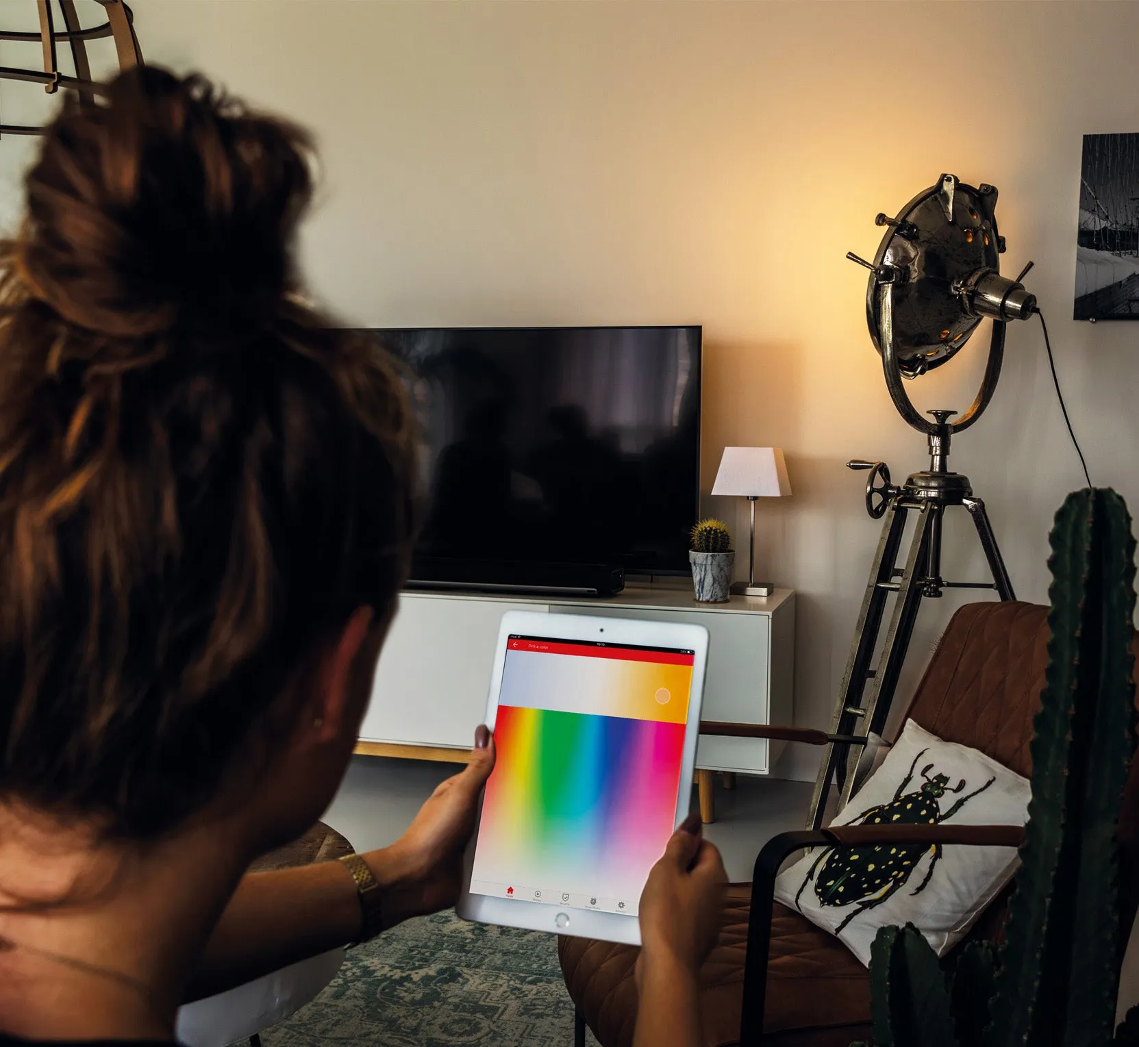 Zigbee RGB Multicoloured LED Downlight (GU10), ZLED-RGBG6, Trust Smart Home