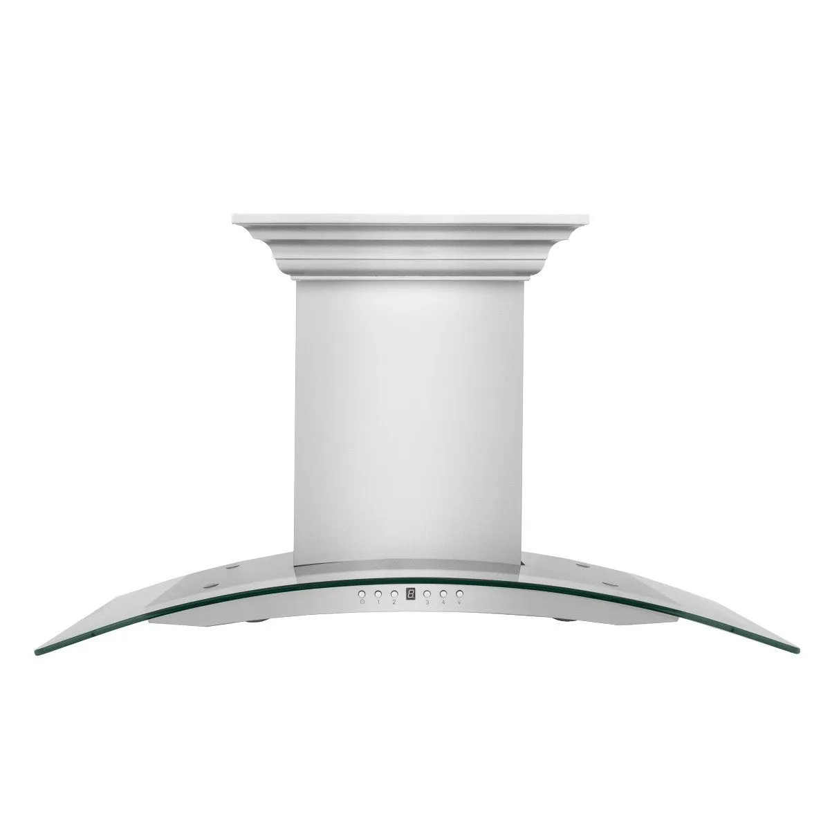 ZLINE 36-Inch Wall Mount Range Hood in Stainless Steel with Built-in CrownSound Bluetooth Speakers (KN4CRN-BT-36)