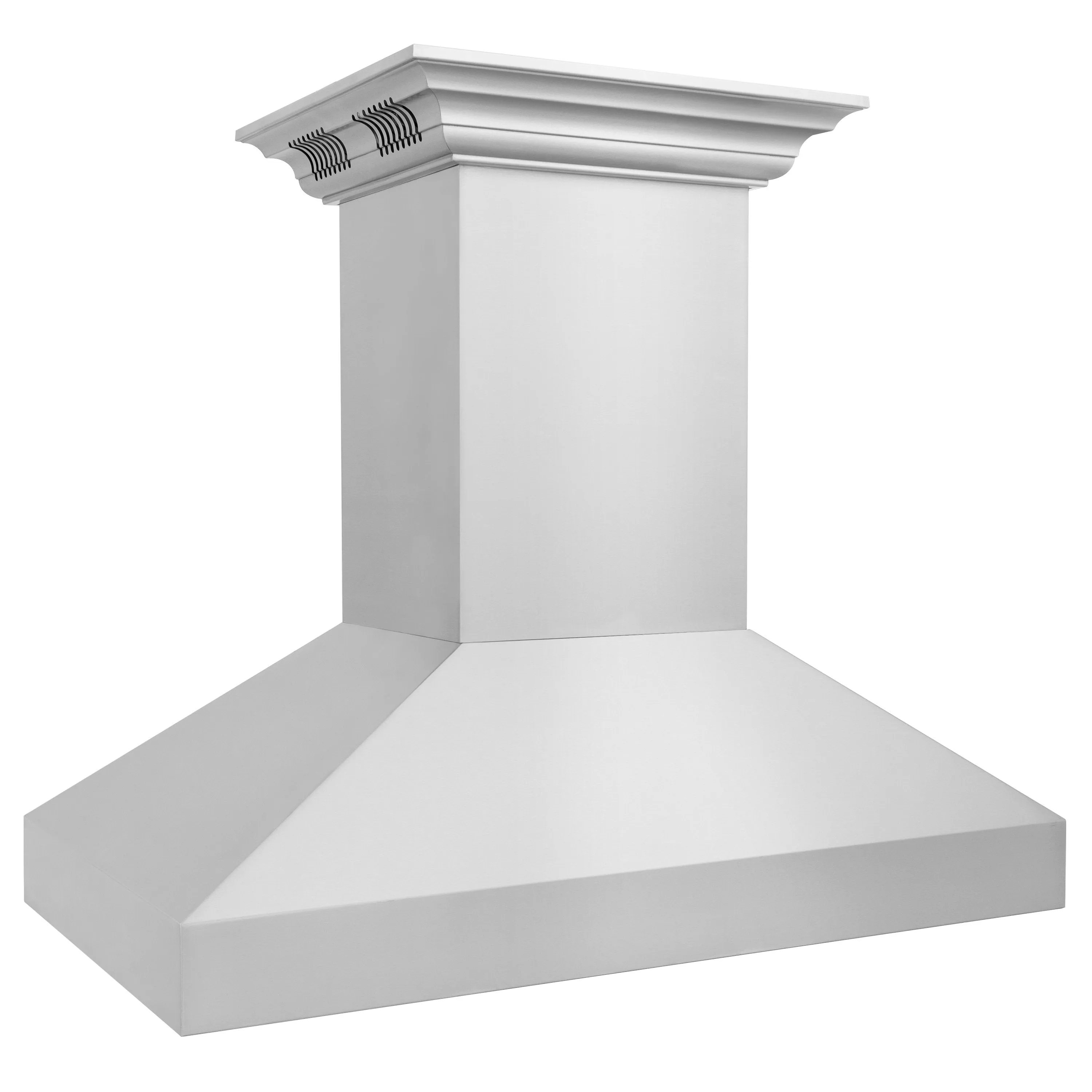 ZLINE Professional Wall Mount Range Hood in Stainless Steel with Built-in CrownSound™ Bluetooth Speakers (597iCRN-BT)