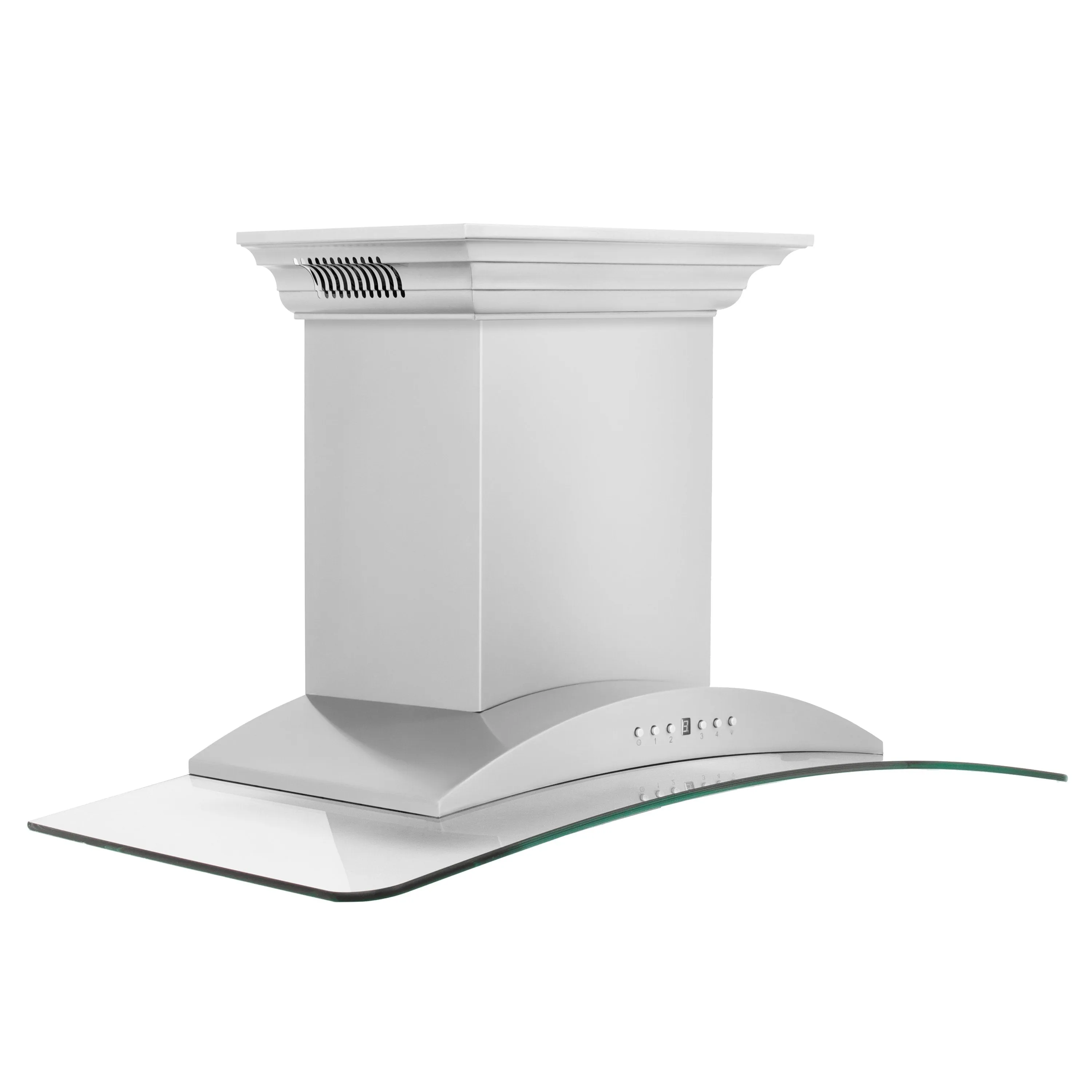 ZLINE Wall Mount Range Hood in Stainless Steel with Built-in CrownSound® Bluetooth Speakers (KNCRN-BT)