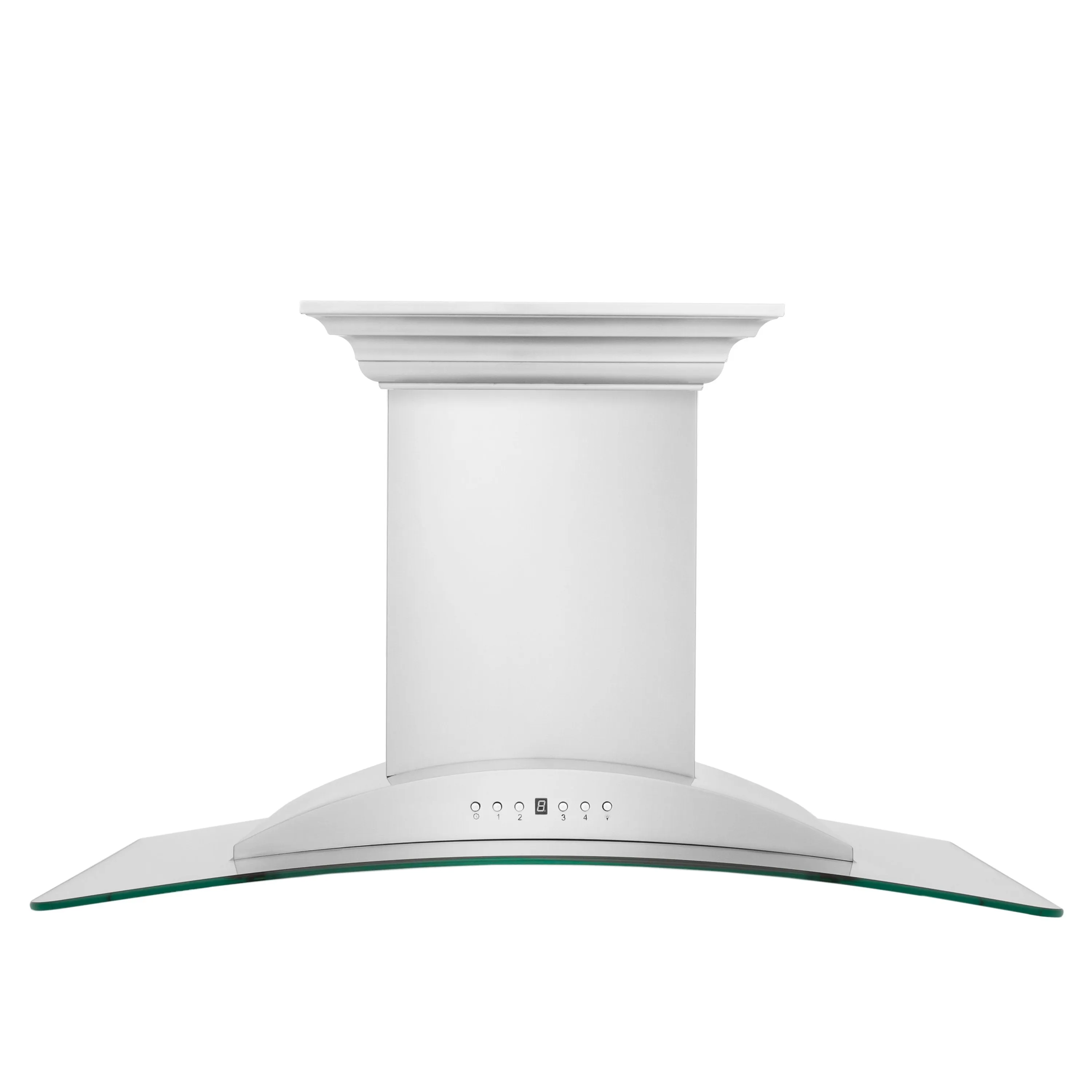 ZLINE Wall Mount Range Hood in Stainless Steel with Built-in CrownSound® Bluetooth Speakers (KNCRN-BT)