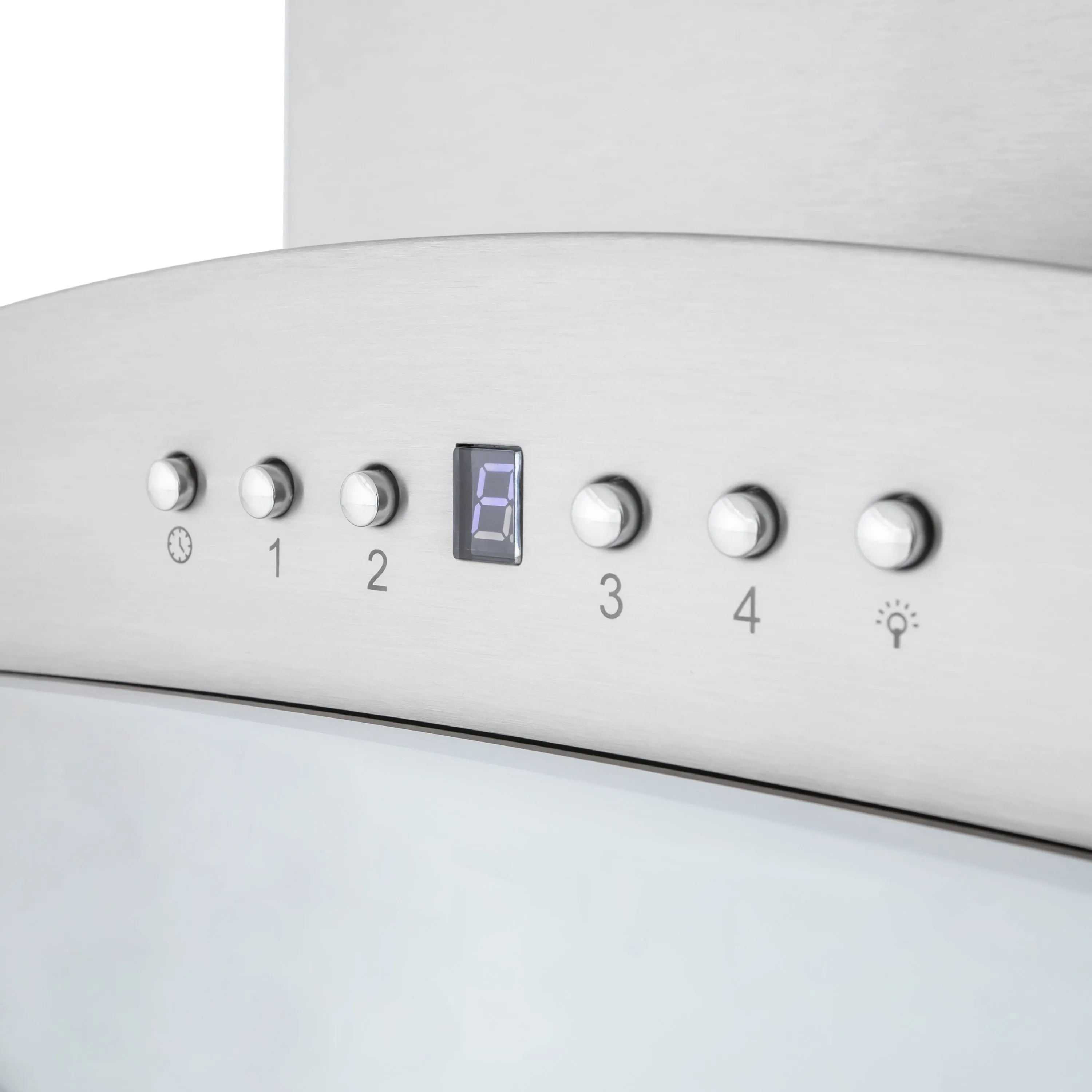 ZLINE Wall Mount Range Hood in Stainless Steel with Built-in CrownSound® Bluetooth Speakers (KNCRN-BT)